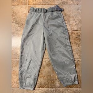 Nike | Tech Pack Woven Mesh Jogger Light Green Silver Grey NWOT